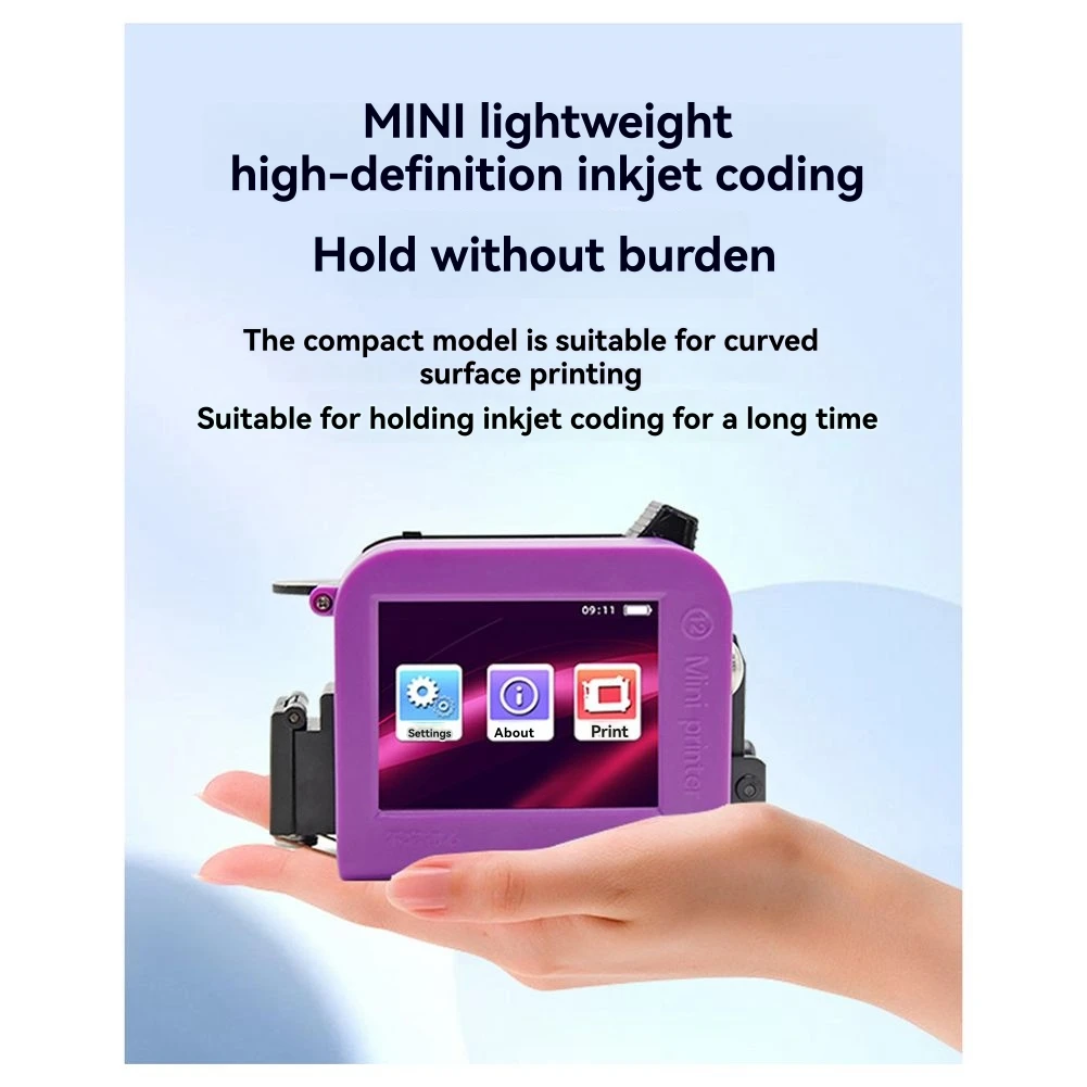 CS-Inkjet Coding Machine Handheld Inkjet Printer Detachable Portable Smart For Production Date QR CP12