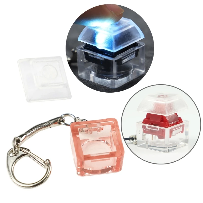 for Gateron Switches Test Mechanical Switches Tester Keychain Translucent For Keyboard Switches Testing Tool