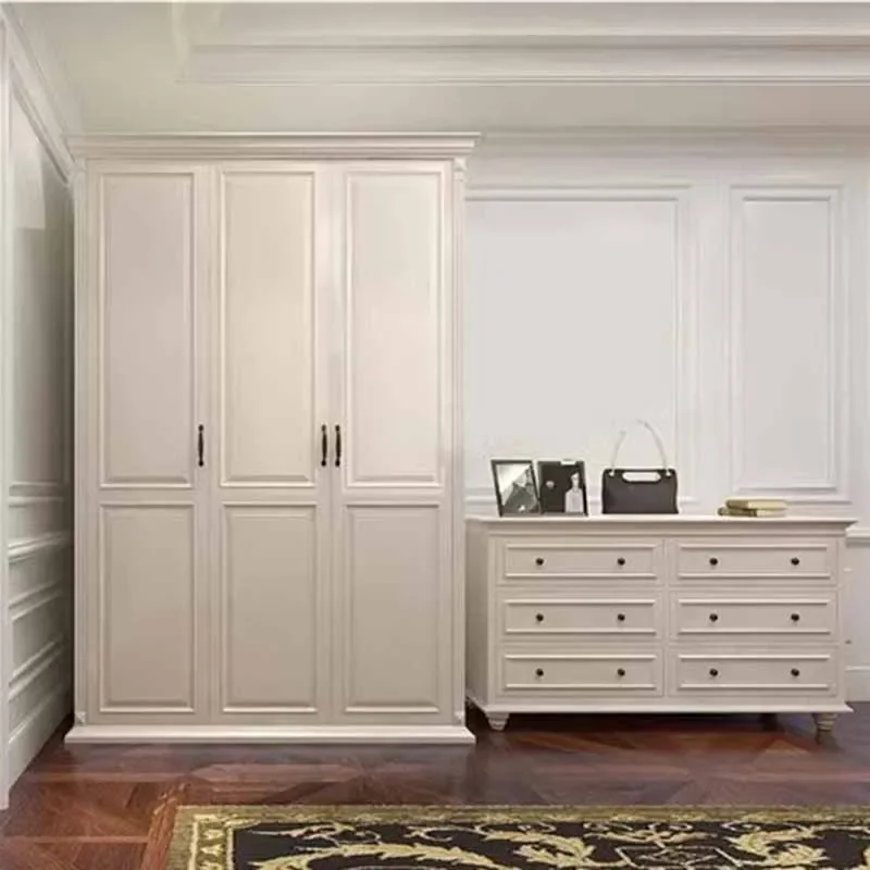 

Wooden Box Drawer Wardrobe Queen White Nordic Apartment Living Room Wardrobes Bedroom Hotel Women Ropero Armable Home Furniture