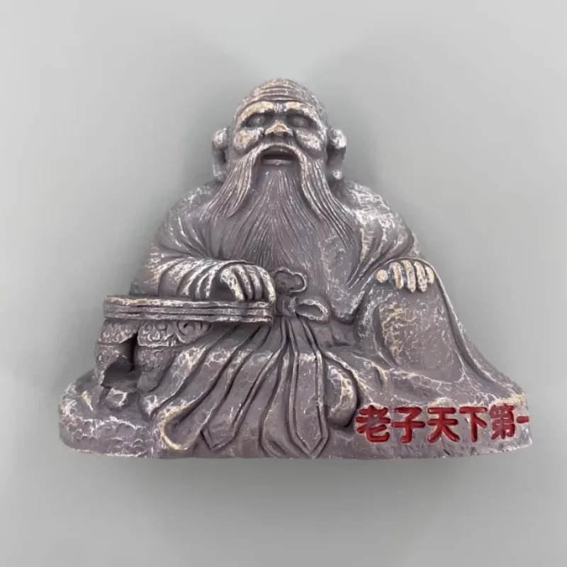 China Souvenirs Guangzhou Fridge Magnets Henan Province Luoyang the Longmen Grottoes Refrigerator Stickers Christmas Gifts