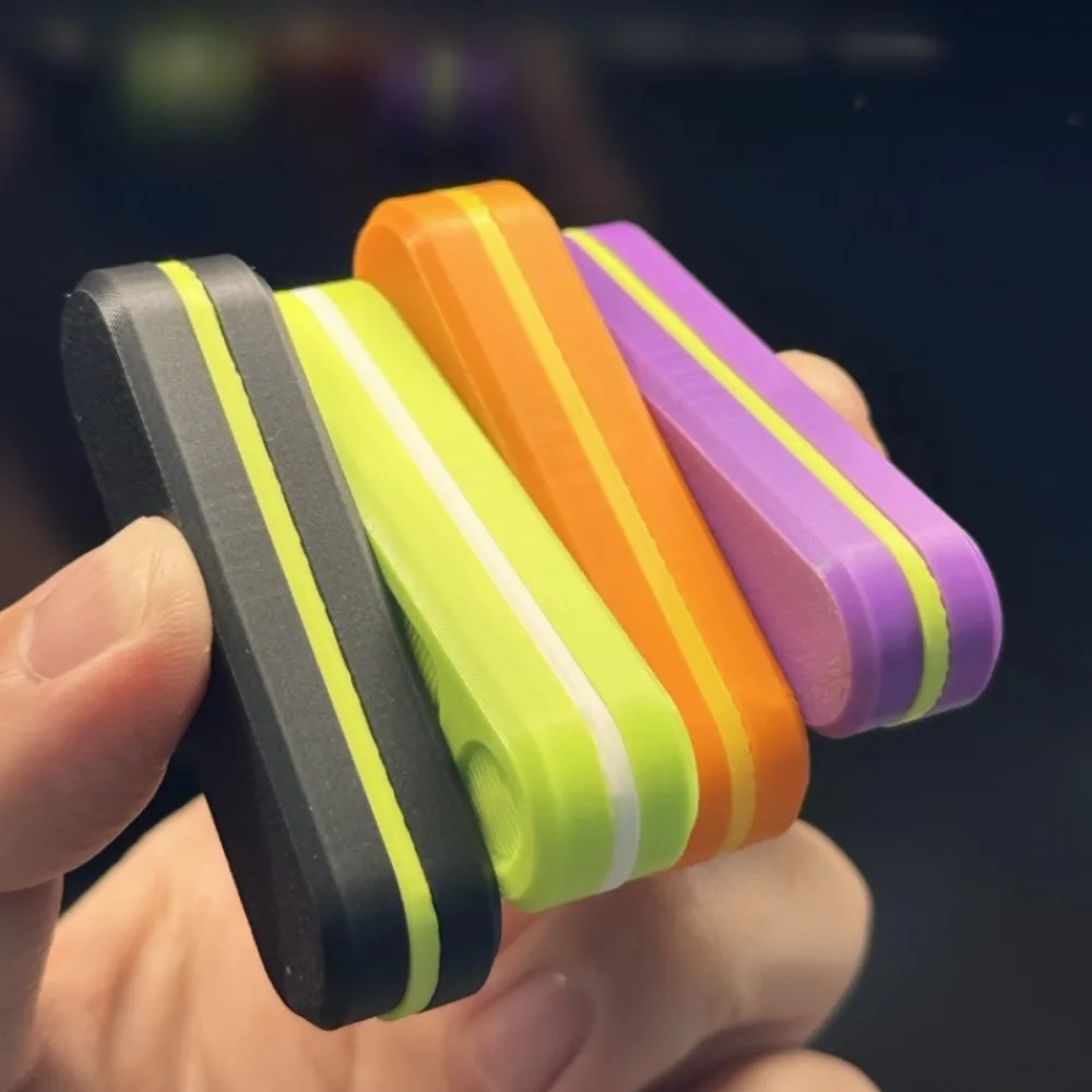 3D Printed Magnetic Push Card Mechanical Slider Pushing Plate Fidgeting Sensory Relieve Stress Reducing Toys EDC Anti Anxiety