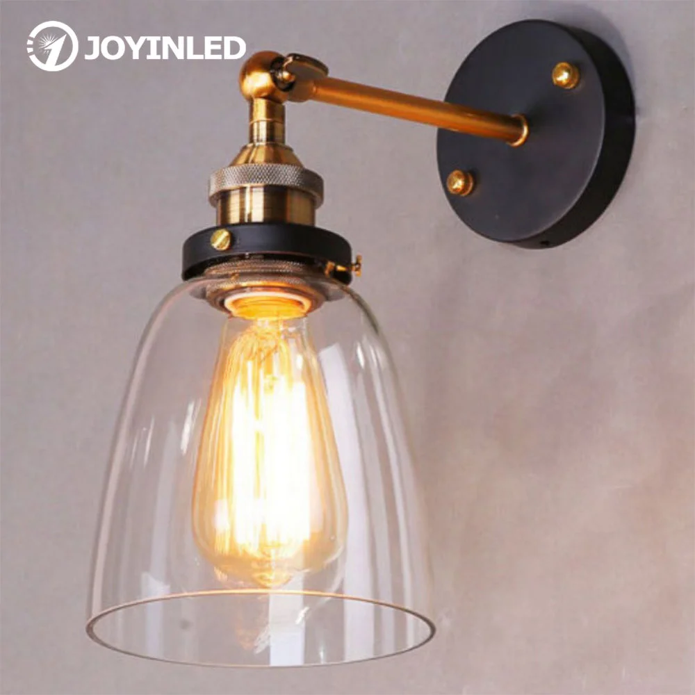 

LED Bedroom Light Fixtures Retro Industrial Luminaire Classical Bathroom Vanity Mirror Lamps Home Bronze Indoor Wall Lighting