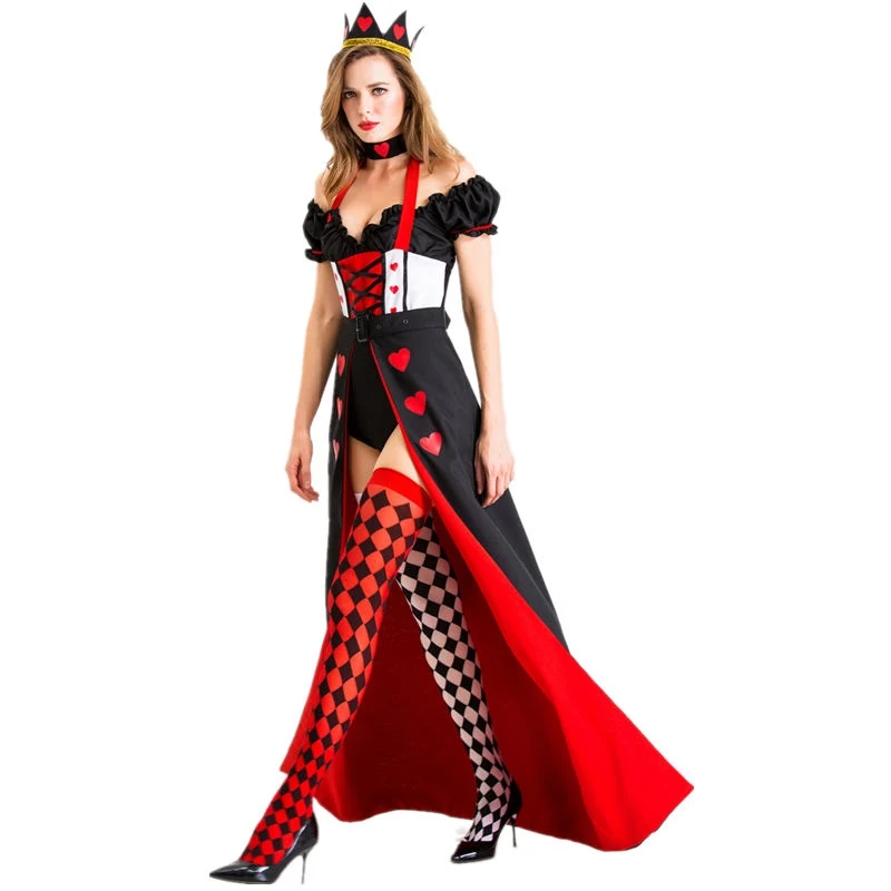 2024 Halloween Peach Heart Princess Costume Cosplay Stage Show Set Adult GOGO Performance outfit Queen Game Party DS Suit XH775