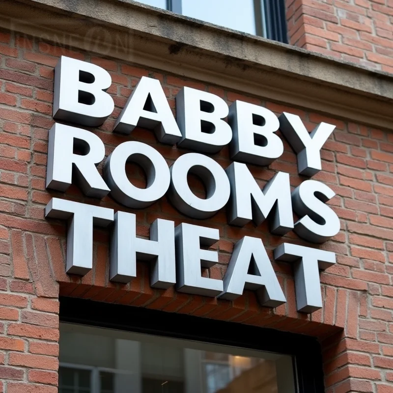 Custom 3D Metal Letters For Business Storefront Outdoor Weatherproof Signage With Anti Rust Protection For Cafe Retail Shop