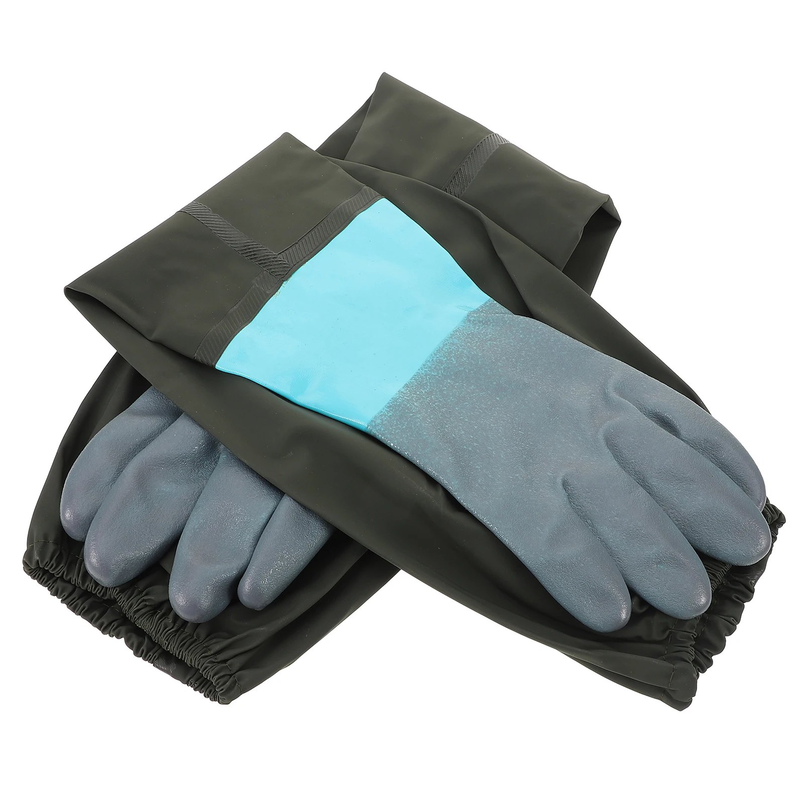 

Anti- Waterproof Gloves Grip Golf Heavy Duty Electricians Rubber Anti-slip Work