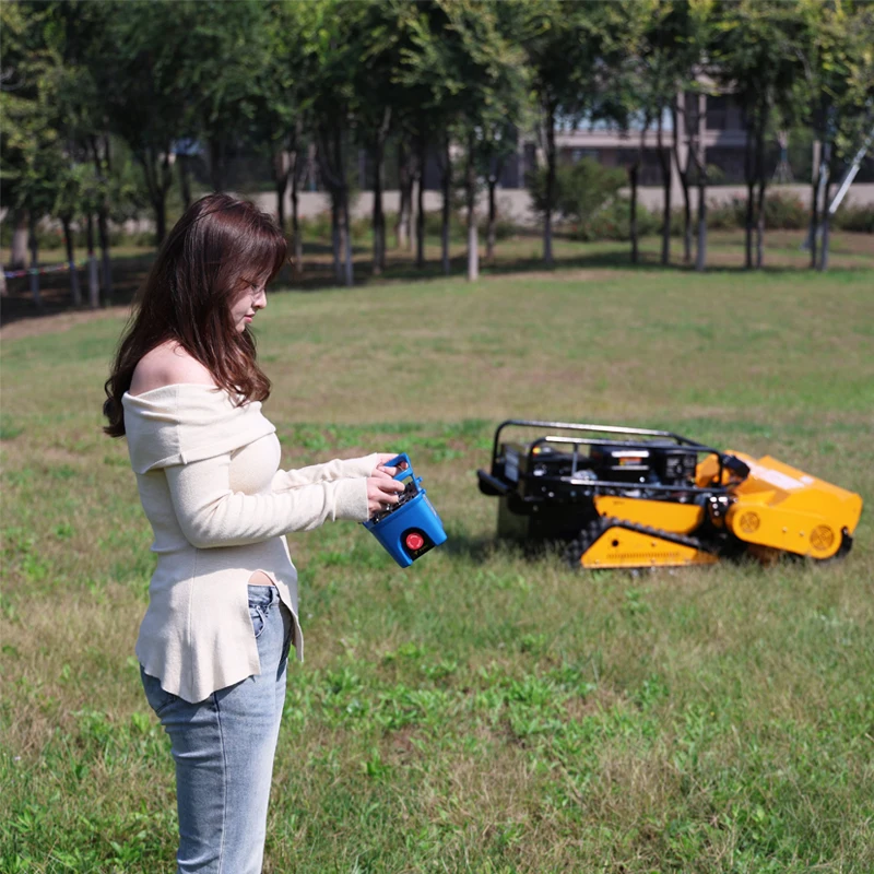 Customized EPA Export Multinational Strong Performance All - Terrain Remote Control flail Mower