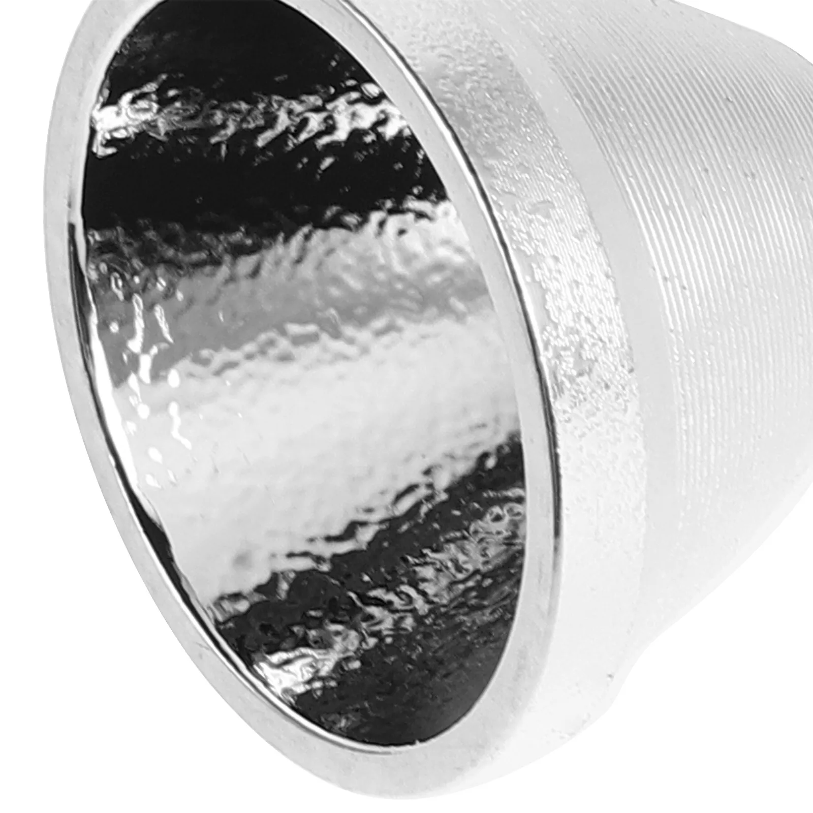 2Pcs LED Light Reflector Cups Aluminum Alloy Flashlight Reflector Accessory Part Efficient Heat Dissipation Spotlight Shade view 3