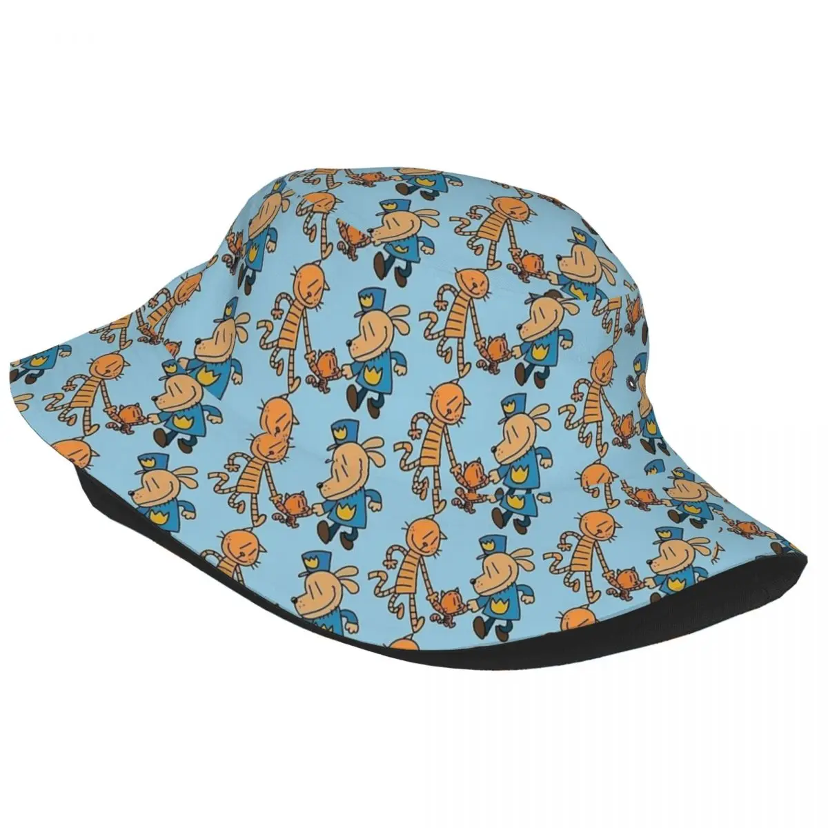 Travel Headwear Dog Man Lil Petey And Big Petey Merch Bucket Hats Unique Woman Sun Hat Bob Lightweight Fishing Hats Vacation