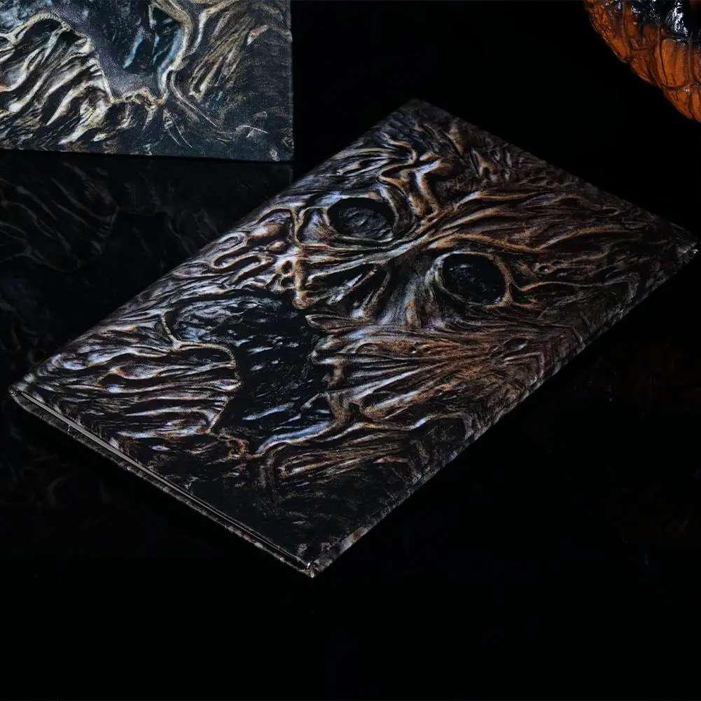 Necronomicon Dark Magic Book Demon Evil Dead Summon Book Altar Ceremony Prop 2022 Halloween Living Room Desktop Decoration New