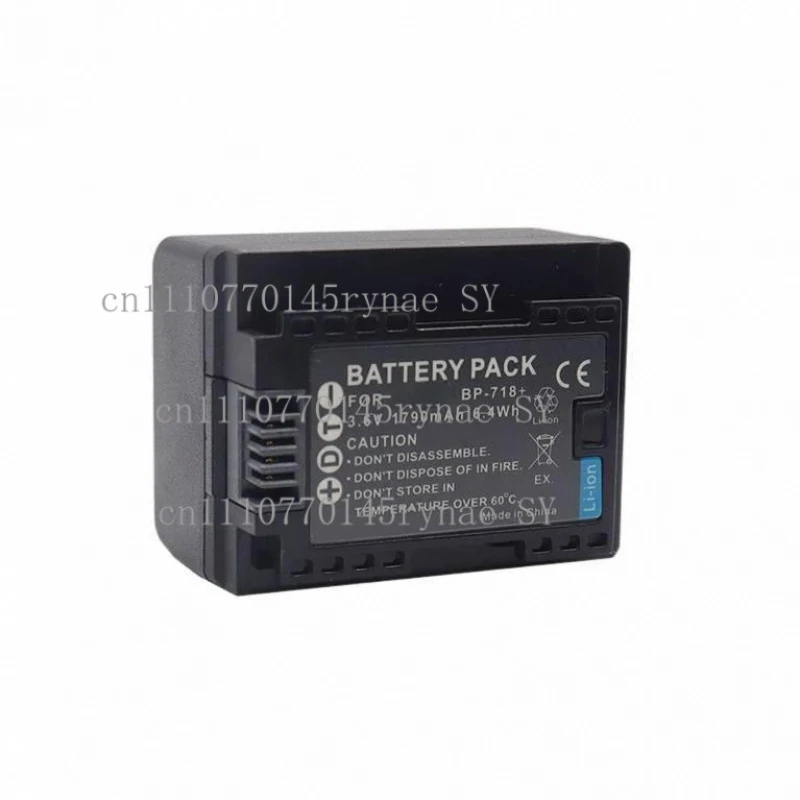 

BP-709 BP-718 BP-727 Replacement Battery And Charger For Canon HF R32 R48 R300 R600 R606 M506 Camcorder