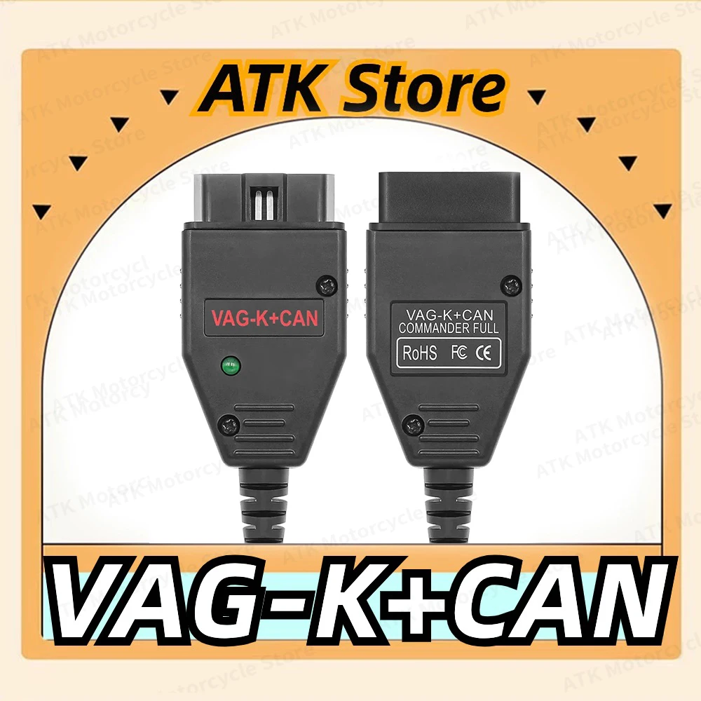 

V-A-G K C-AN Commander 1.4 FTDI PIC18F25K80 K+CAN 1 4OBD2 Auto Car Diagnostic Tools Interface COM K-line Cable for V-W/A-U-DI