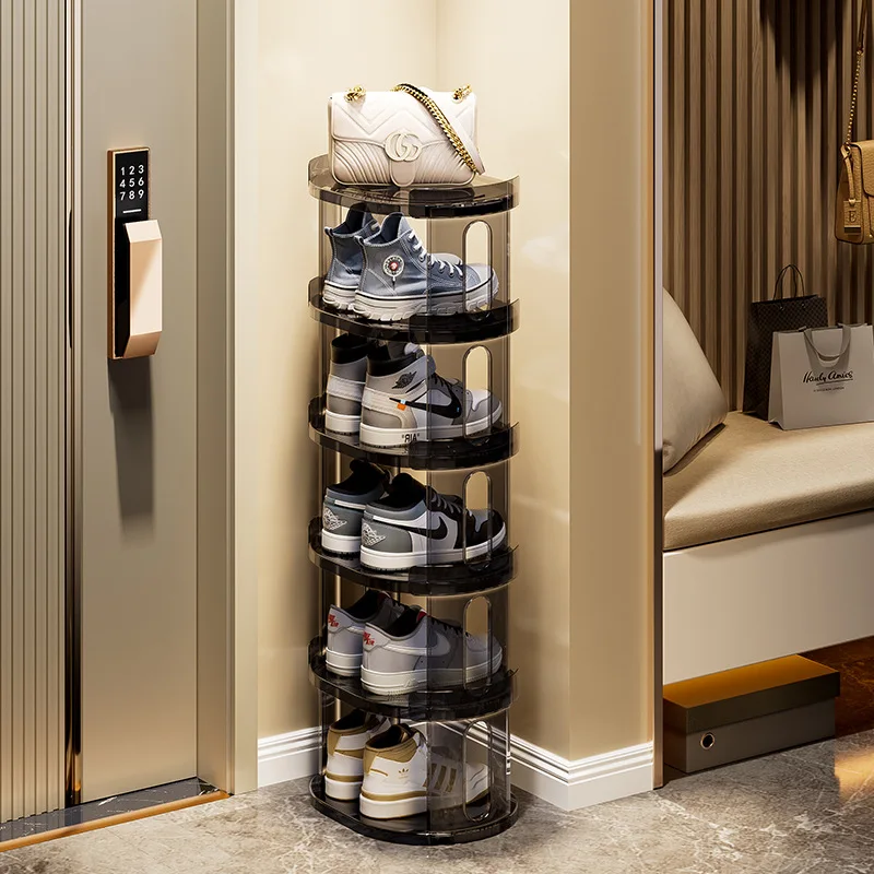 AOLIVIYA Door Entrance Shoe Rack Hallway Cabinet PET Plastic Stackable Space Stand