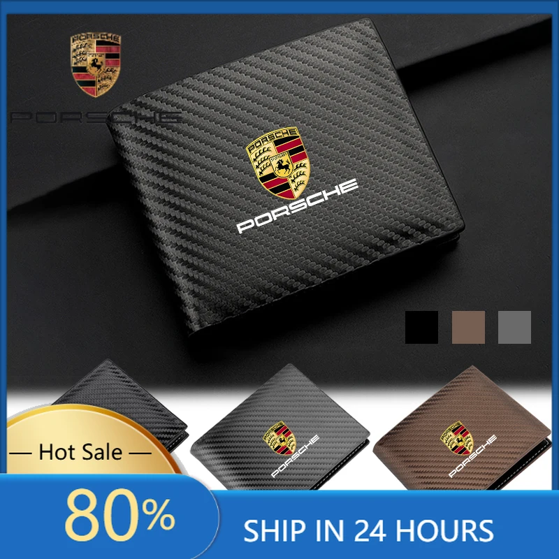 

Interior Stickers Fot Porsche Car Driver License Bag Driving Credit Card Documents Wallet Holder For Porsche Panamera Cayenne Ma