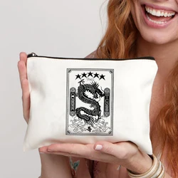 Star Dragon Pattern Cosmetic Bag Casual Portable Travel Pouch Bag Toiletry Bag SKZ Fans Merch