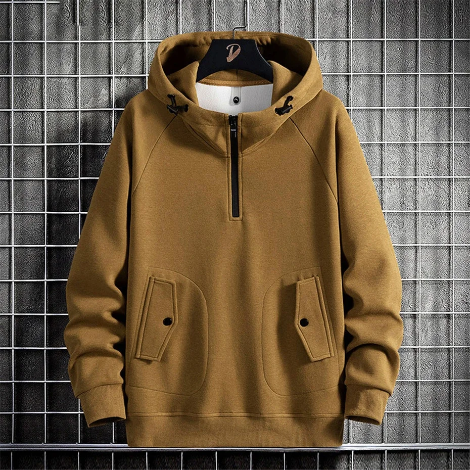 DIANRUO vert sweat à capuche hommes couleur unie sweats à capuche grande taille 8XL mode décontracté printemps automne sweats à capuche vêtement homme