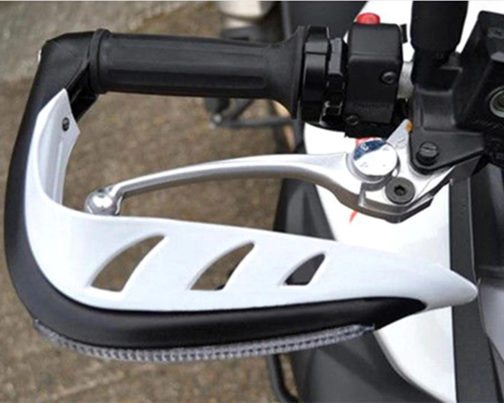 LED Knipperende Motorfiets Handbeschermers-Waterdichte Richtingaanwijzer Covers Voor Straatfietsen En Crossmotoren, Duurzaam Abs Materiaal