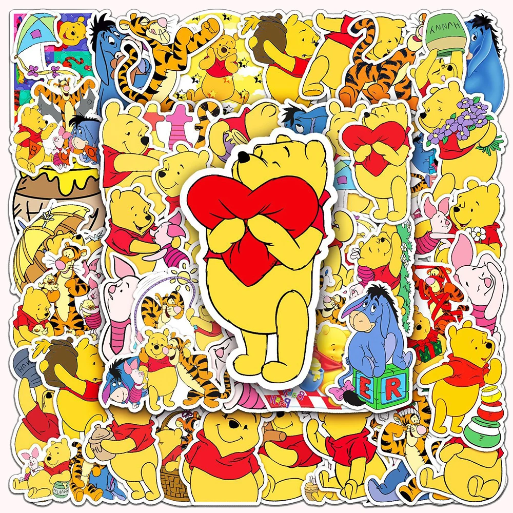 Autocollants Disney Winnie l'o - Yellow Laptop Accessories avis et prix