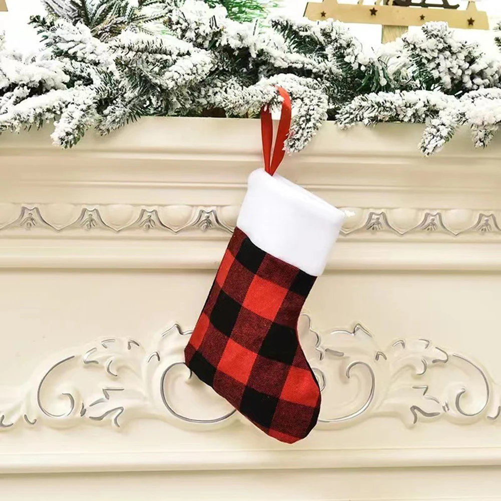 Fireplace Ornaments Christmas Stockings Hanging Rings Included Home And Commercial Use Decorative Christmas Accessories