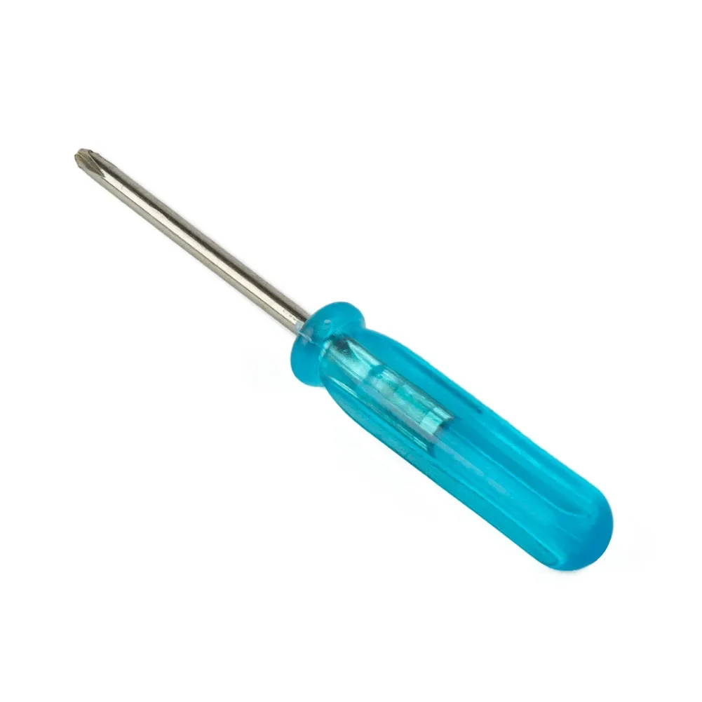 High Quality Simple And Convenient Mini Screwdrivers 50Pcs 45mm / 1.77Inch Blue/Silver Mini Screwdrivers Plastic