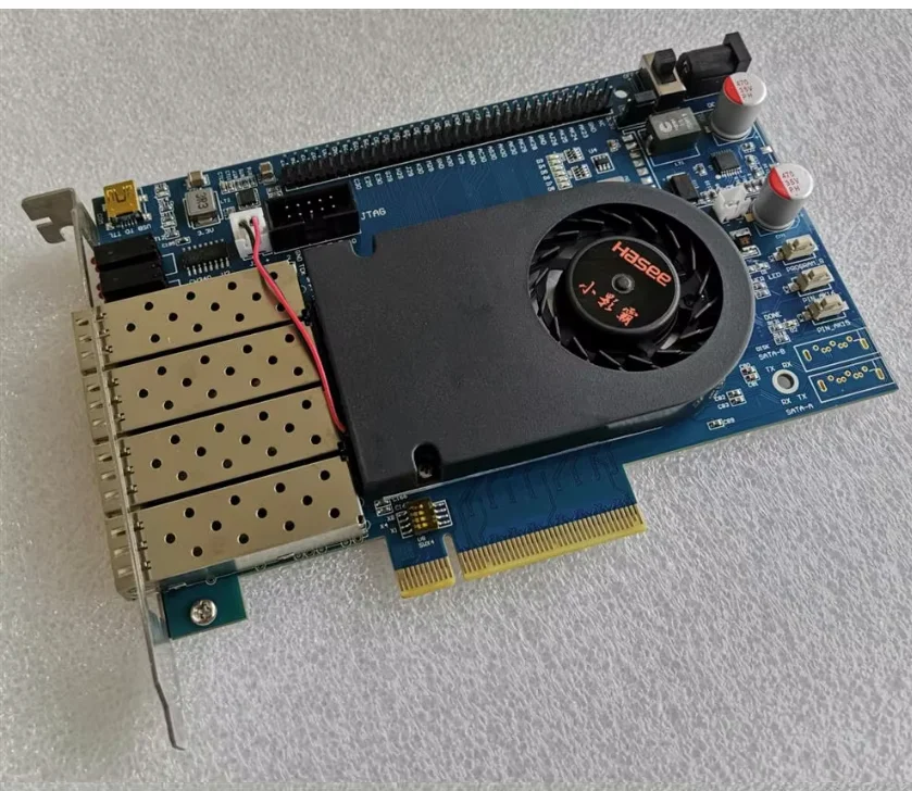 

XC7K420T FPGA Development Board Xilinx Kintex-7 PCIe Dual SFP+ 10G Interface
