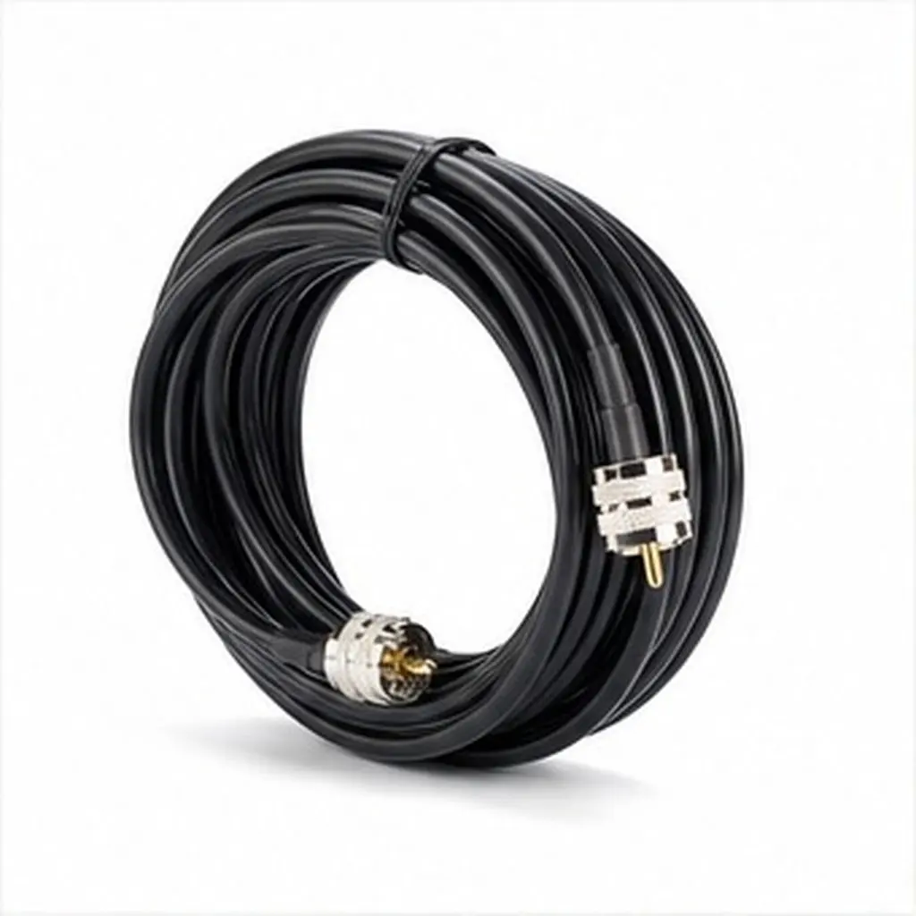 Cable Cb Antenna Cable Low Loss RG58 Dual Connectors Uhf Jumper Amateur Radio Setup Two Way Audio