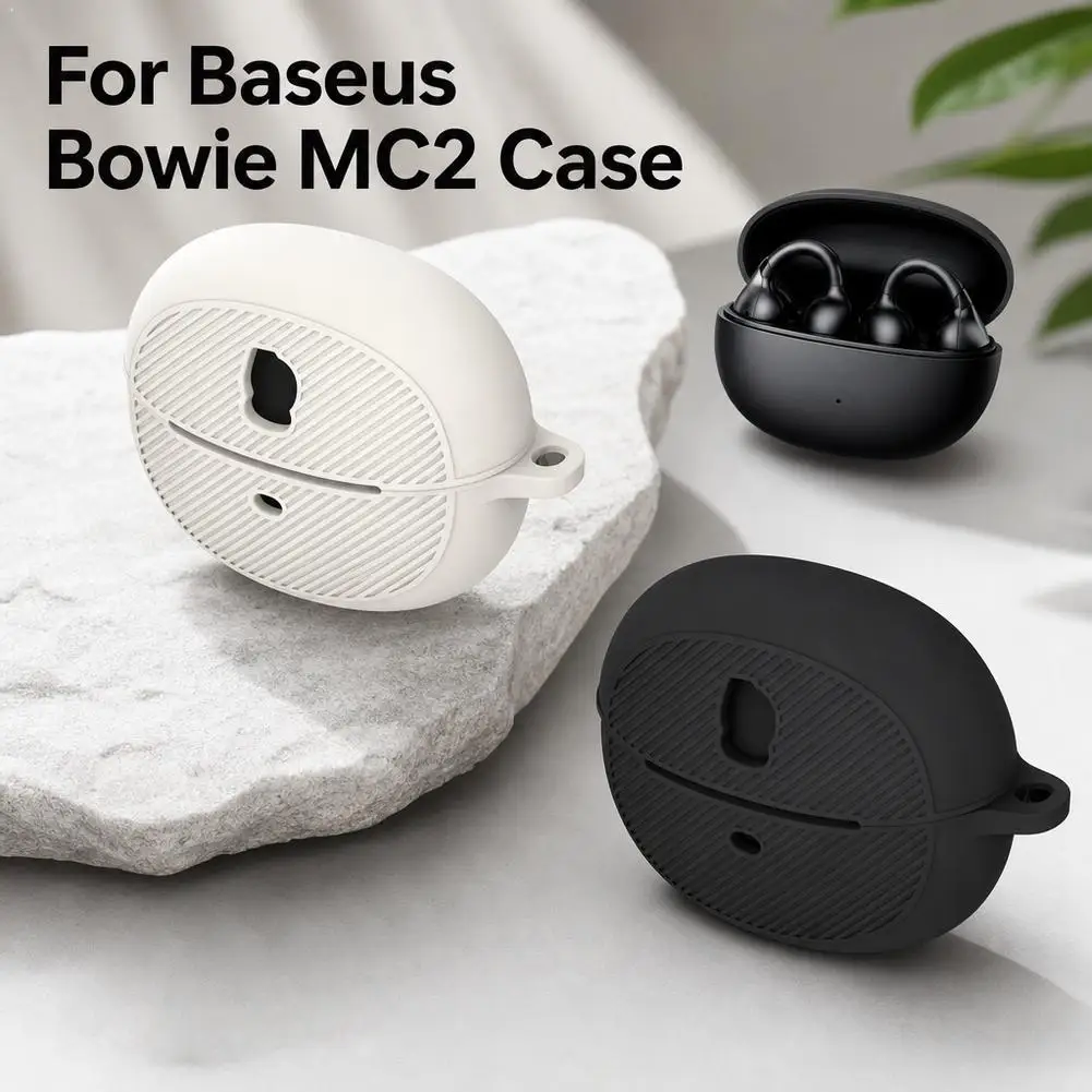 シリコン保護ケース Baseus Bowie MC2 耐衝撃防塵イヤホンカバーアクセサリー
