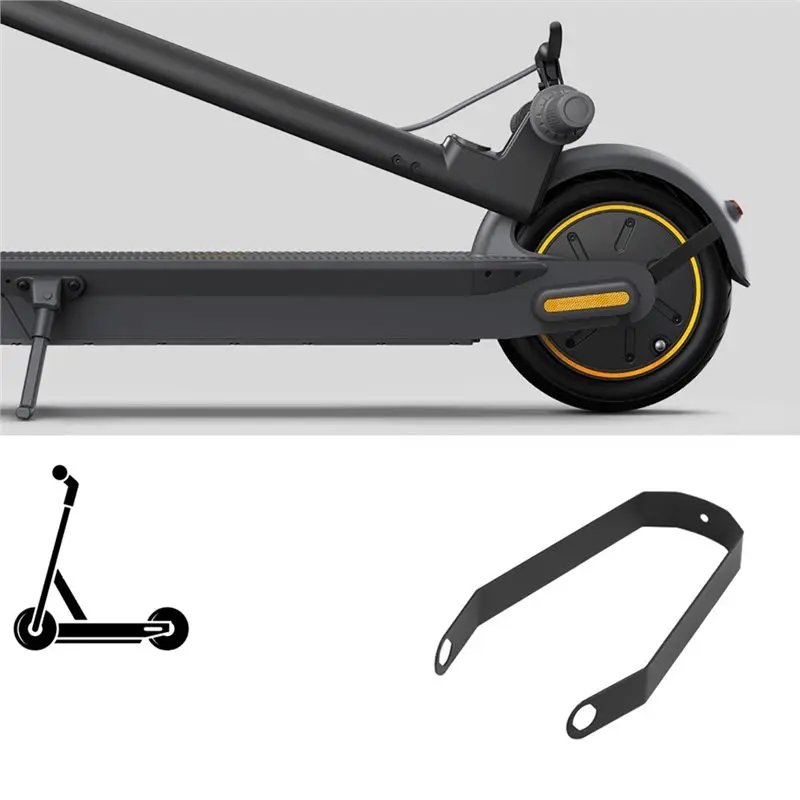 NEW HOT In Stock-Brake Light Accessories Front Rear Mudguard Kit For Ninebot Max G30 Electric Scooter Fender Wings