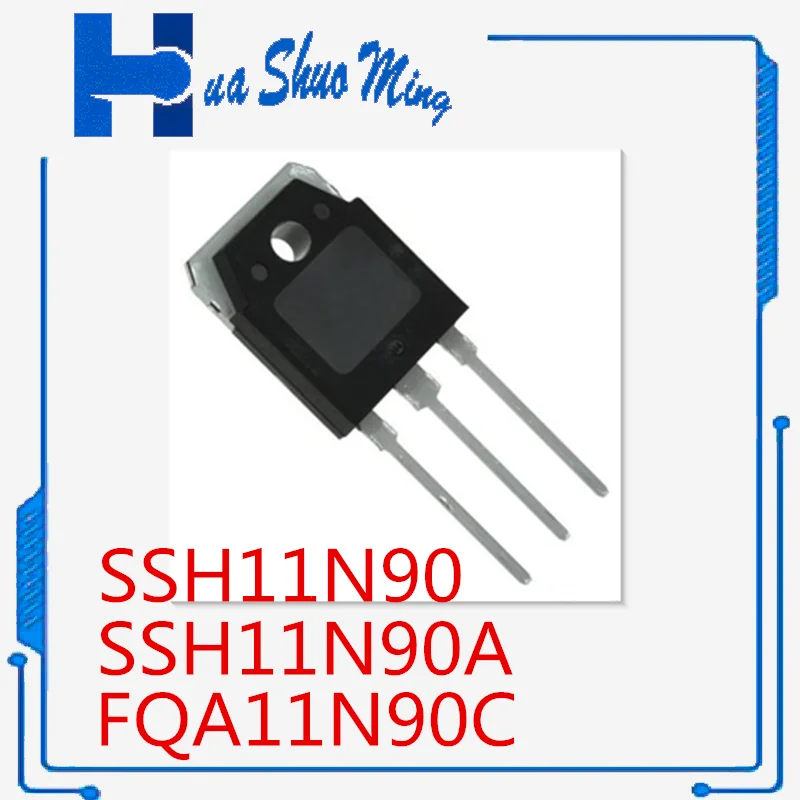 10Pcs/Lot  FQA11N90C   FQA11N90 SSH11N90A SSH11N90 TO-3P 11A 900V