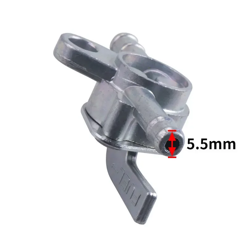 Universal Motorcycle Scooter SUV Inline Petrol Fuel Tap on-Off Switch Motobike for 90cc 110cc 120cc 125cc 140c Bike Accessories