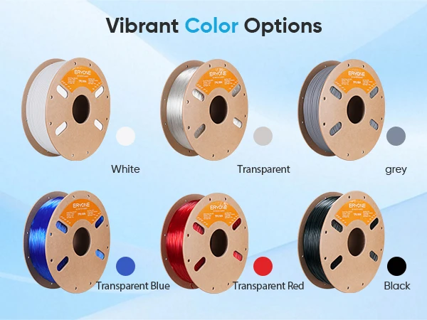 ERYONE TPU Filament 90A 1,75mm für 3D-Drucker +/-0,03mm, 90A, 1kg (2,2 LBS) / Spule TPU Filament 90A – Detail 5