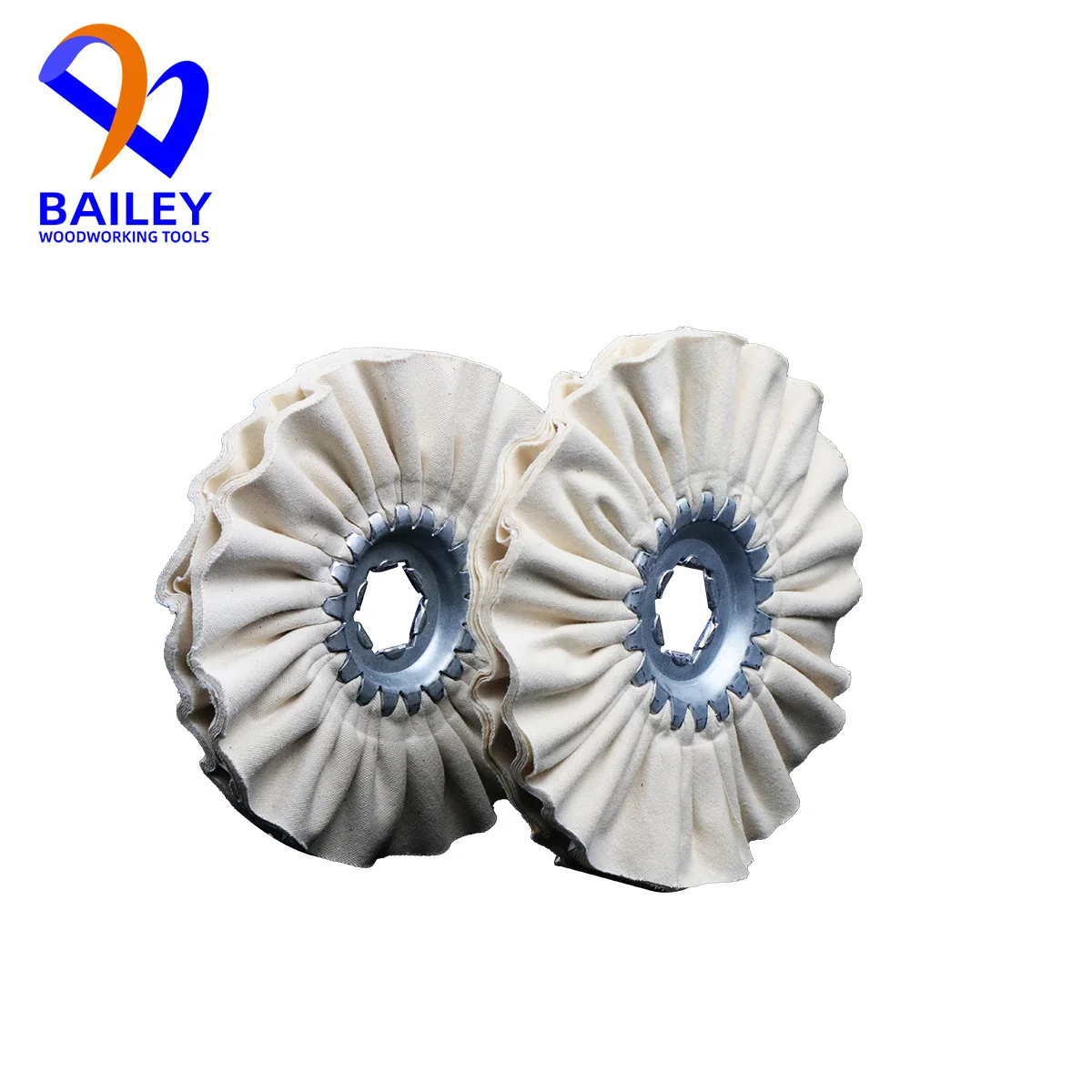 BAILEY 5PCS 120x19x10mm Buffing Wheel Polishing Wheel for Homag Edge Banding Machine Fabric Texture Woodworking Tool Accessories