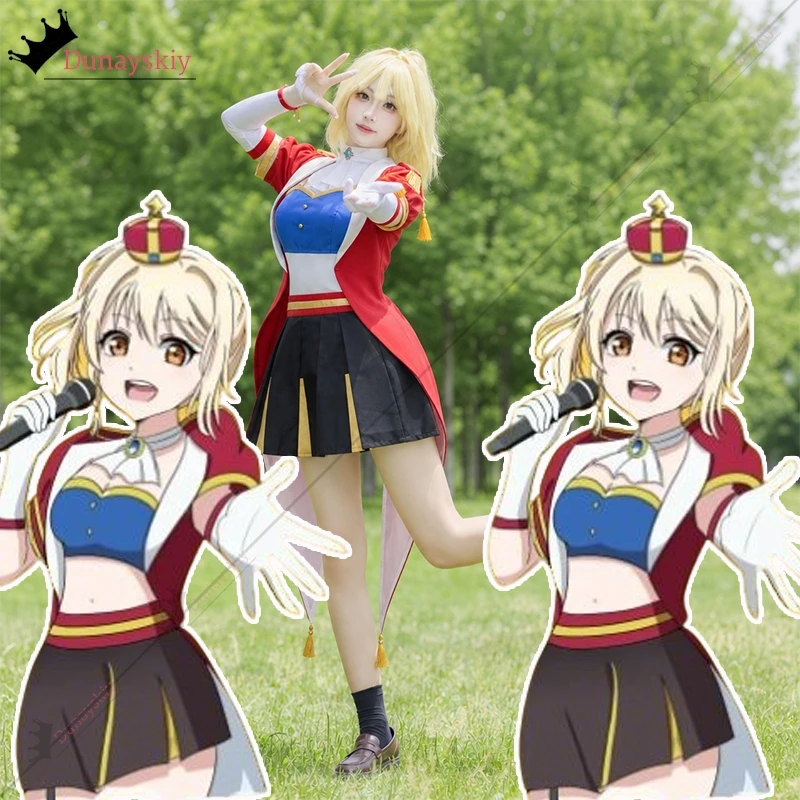 

Cosplay Miyashita Ai Anime LoveLive! Nijigasaki High School Idol Club Costume Character Roleplay Lolita Outfit Halloween DressUp