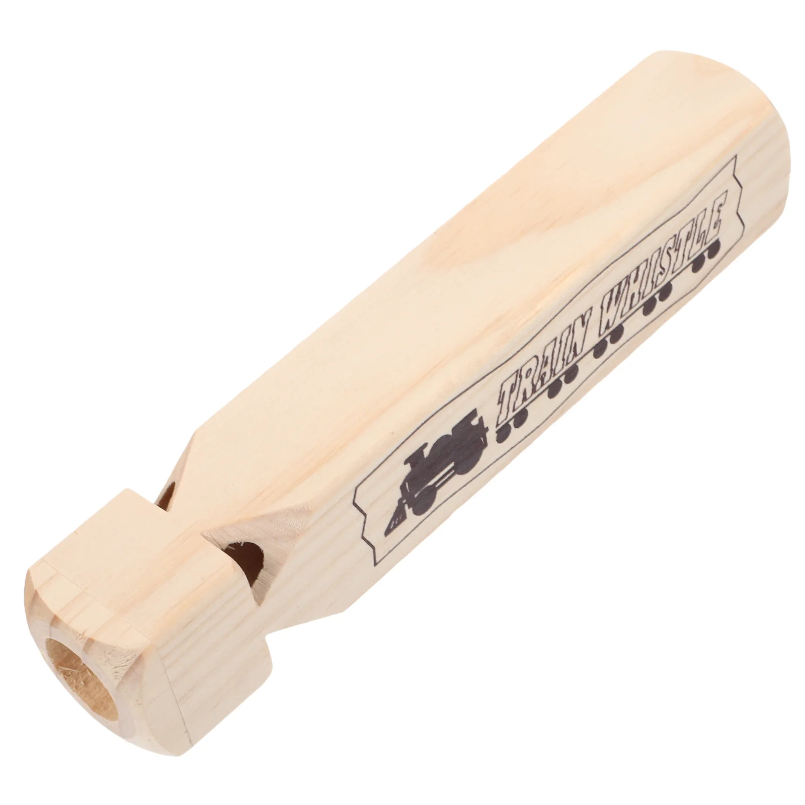 

1pc Wooden Wood Whistle Whistle Musical For Wind Instruments Creative Party Festival Gift Decoration