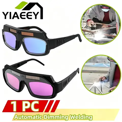 Automatic Dimming Welding Glasses Argon Arc Welding Solar Goggles Special Anti-glare Glasses Tools for Welders Automatic Dimming