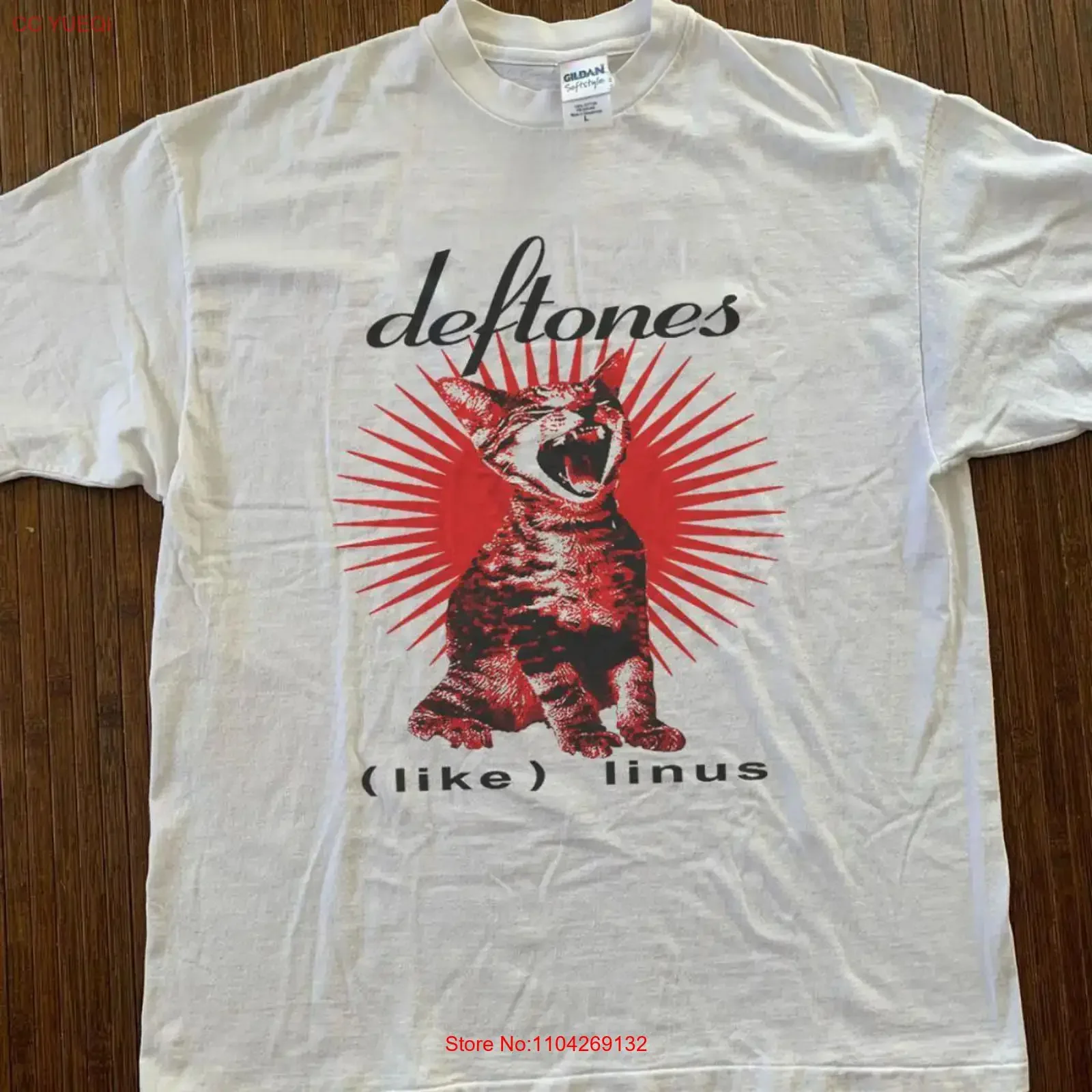 Deftoes Like Linus T Shirt Classic Style White Cotton S 5XL WA1008 vintage Washed homme Versatile Stylish Casual Unisex graphic