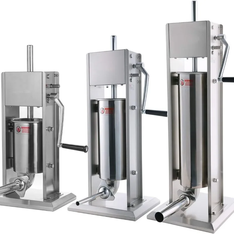 

Vertical stainless steel manual enema machine Commercial household sausage machine enema 3 liters 5 7 liters