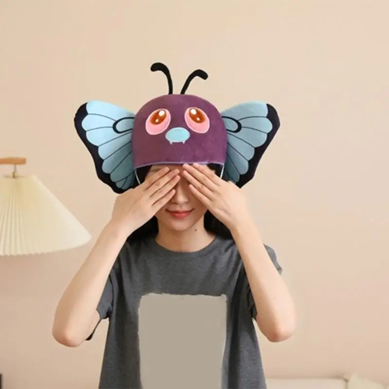 Verstelbare vlinder kopstuk kinder kostuum feest foto prop accessoire h7ef