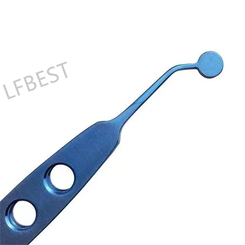 1pcs Stainless Steel/titanium Meibomian Massage Tweezer Clamp Gland Flap Eyelid Forceps Clip Ophthalmic Eye Tool 6Types Optional