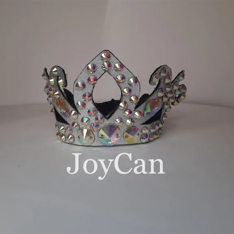 JoyCan Rhythmic Gymnastic Hair Accessory Bun Hairpiece Rhythmic Gymnastic Crown Skating Hair Bun Dance Bun Accessories