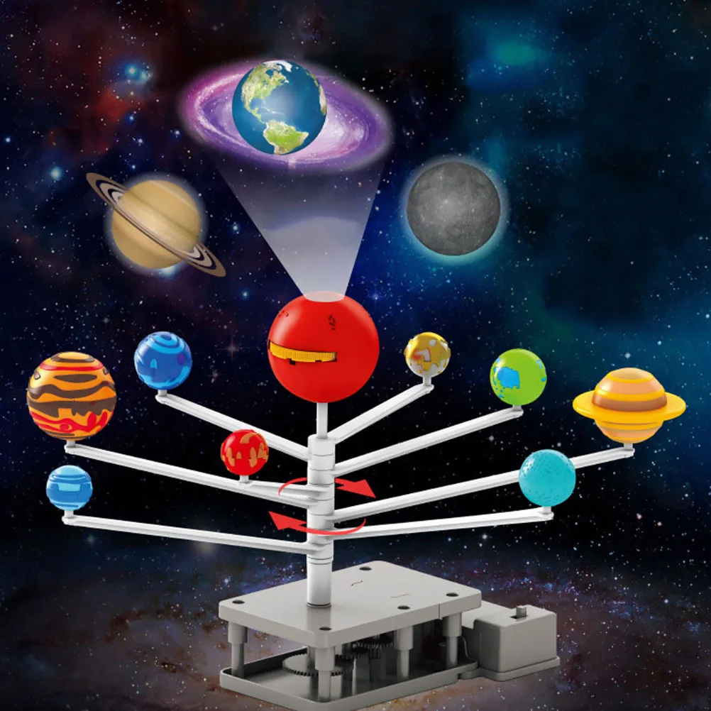1 セット天文学惑星系教育デスクトップ装飾子供用太陽系惑星学習補助具