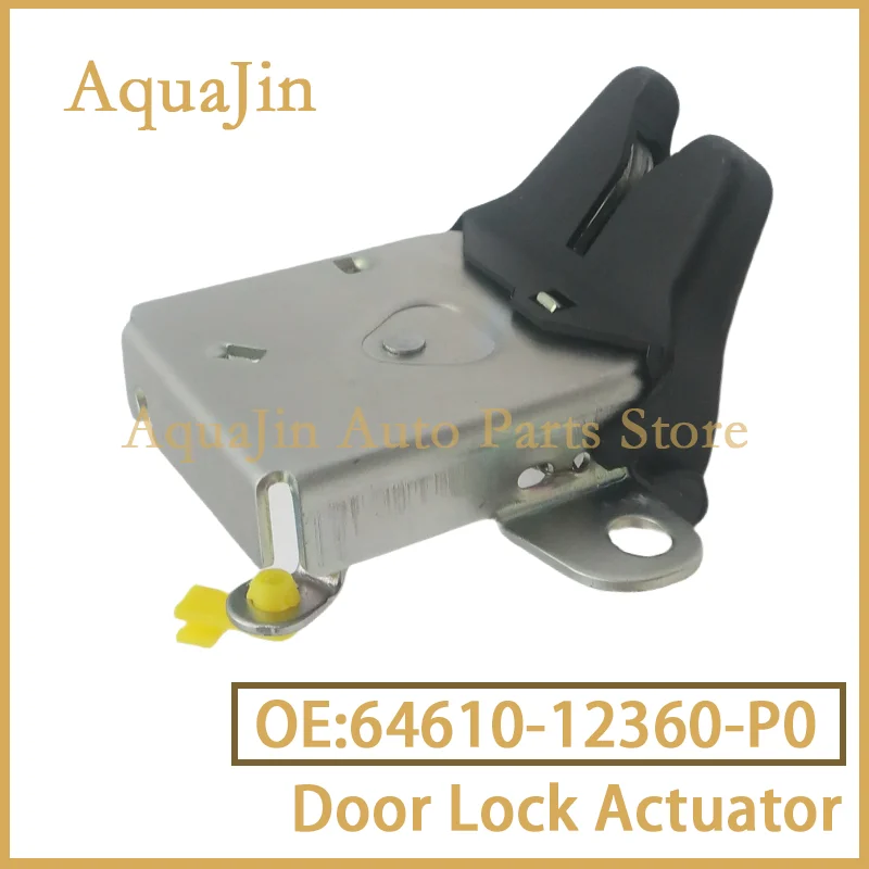 64610-12360-P0 Tailgate Lock For Toyota Corolla E120 E130 2001~2008 2002 2003 2004 2005 2006 2007 Fits Auto Car OEM 6461012360P0
