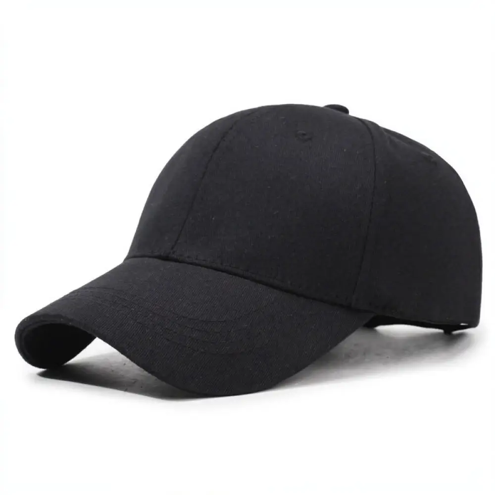 Solid Color Baseball Cap Unisex Adjustable Cotton Sun Hat Outdoor Sport Casual Running Golf Hats For Baiyan Apparel