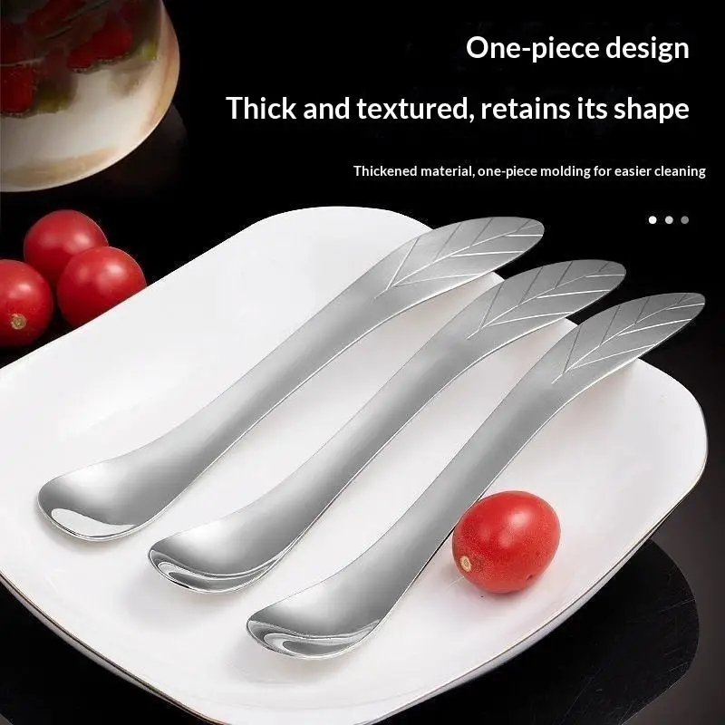 Washable Reusable S-shaped Mixing Spoon 1/5/10PCS 304 Stainless Steel Tea Stick for Reducing Plastic Waste Daily Use