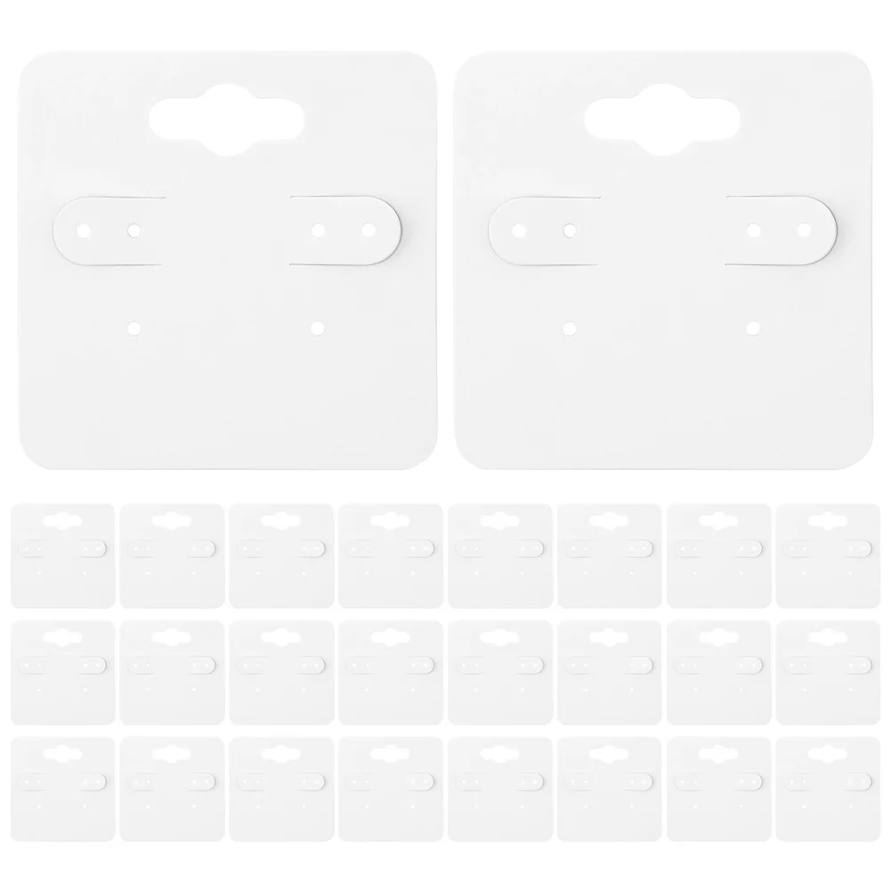 

200 шт. минималистичных бумажных карточек для серег, этикетки для демонстрации ювелирных изделий, идеально подходят для брендирования и упаковки, идеально для продавцов и онлайн-магазинов