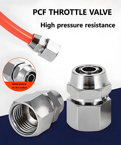 Imagen 2 del producto Accesorios Neumáticos de cobre, accesorio de aire OD 4 6 8 10 12 mm, rosca 1/8 3/8 1/2 ""1/4"" conector rápido BSP para conectores de tubo de manguera