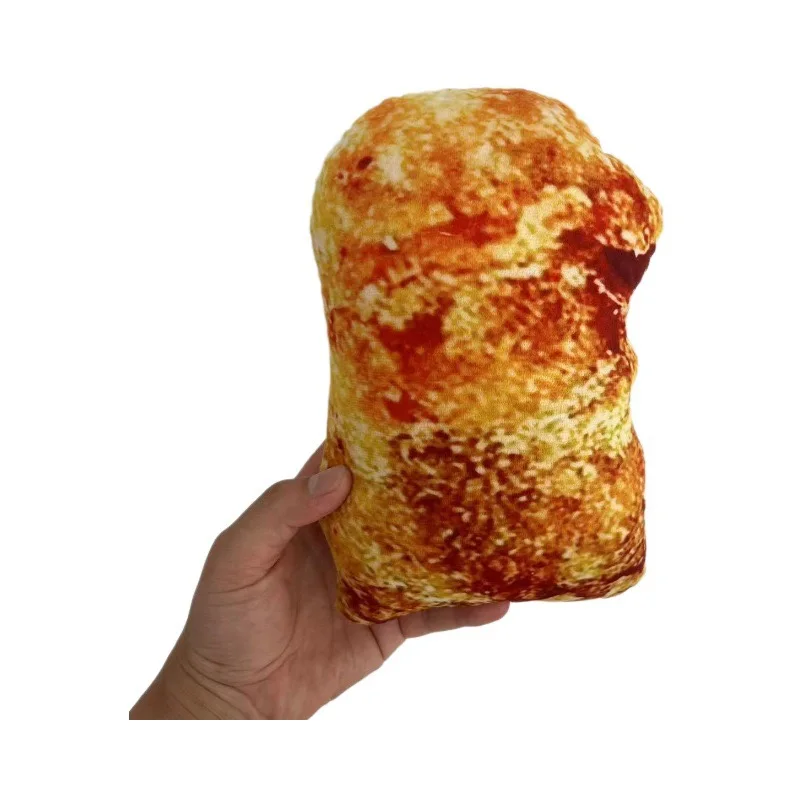 Gegagedigedagedago-子供のための面白い鶏のナゲット,柔らかいぬいぐるみ枕,3Dプリント,表情,おもちゃ