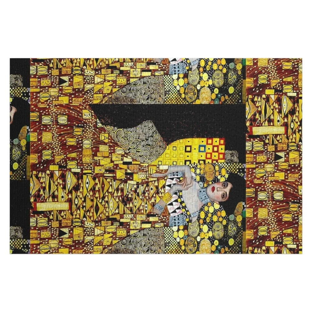 

Portrait of Adele Bloch Bauer Reproduction I Gustav Klimt Art Nouveau Jigsaw Puzzle Customizable Gift Baby Toy Puzzle