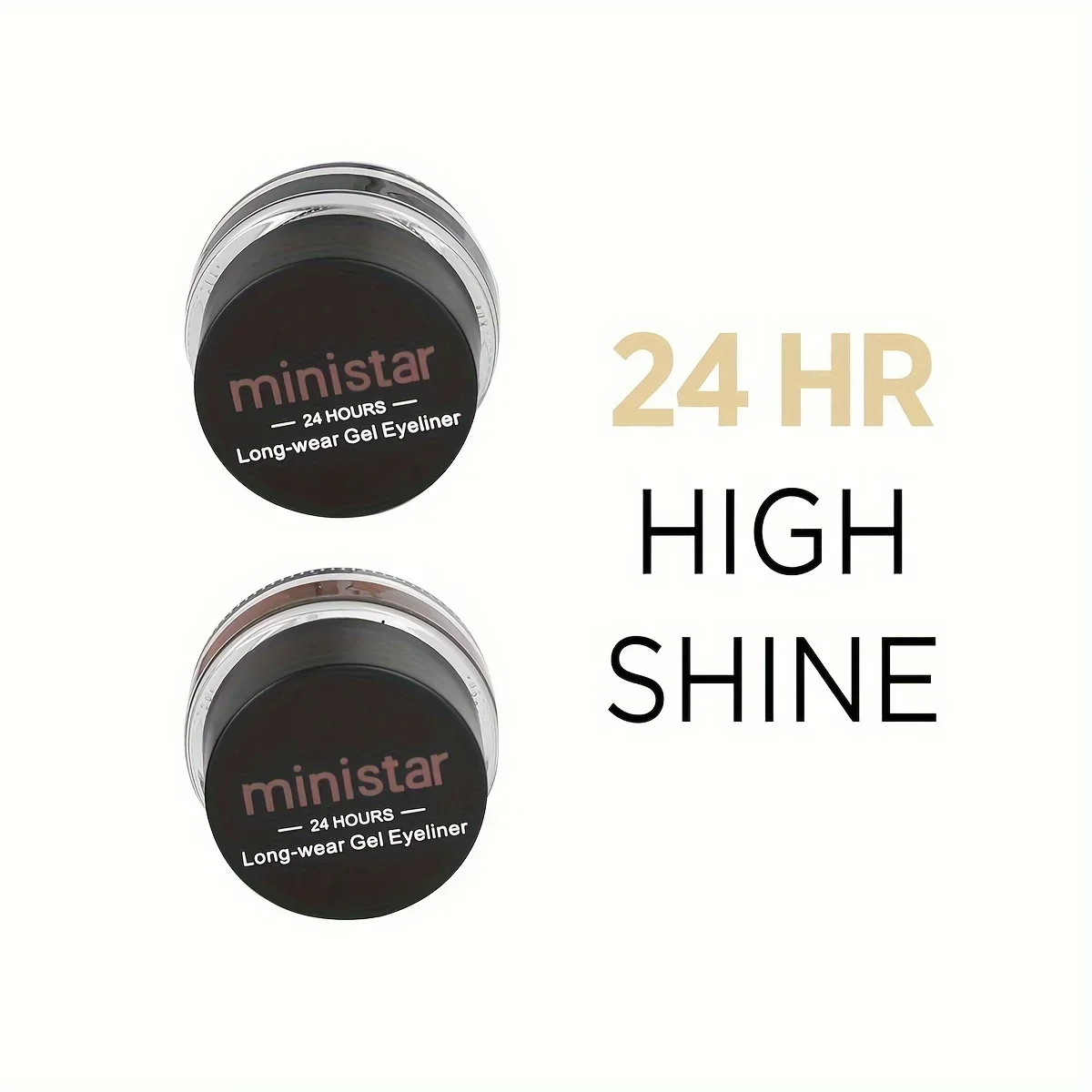 2 Stück/Set, Eyeliner-Gel und Augenbrauen-Pomade, wasserdicht, schweißfest, wischfest, langlebig, zweifarbig, einfach aufzutragendes Augen-Make-up-Set