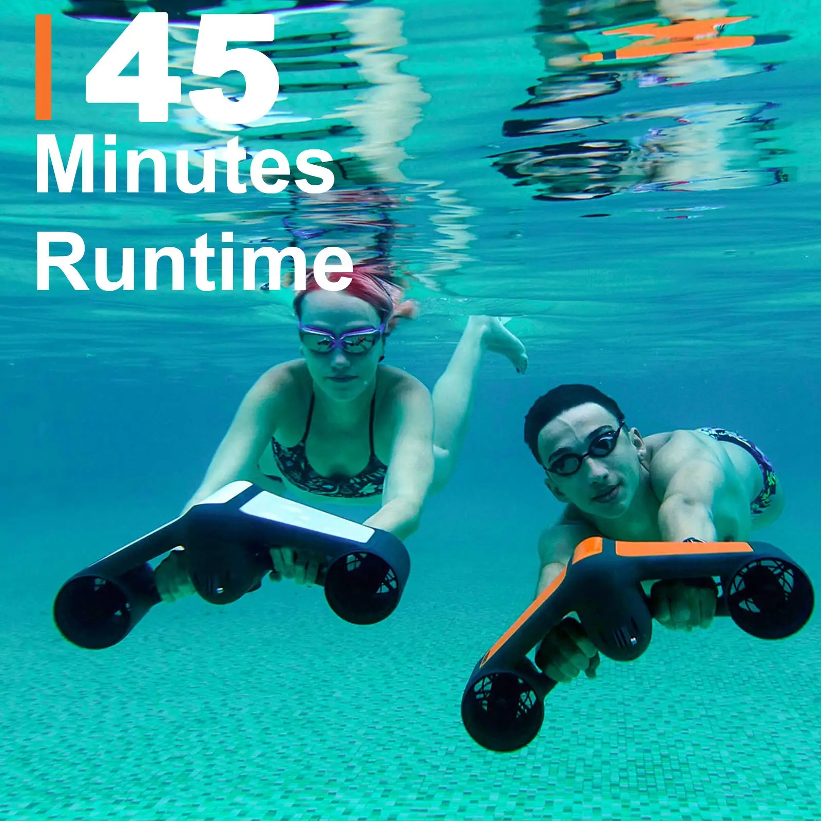 GENEINNO S1 Underwater Scooter Dual Propellers with Smart APP,Sea Scooter Water Sports Swimming Pool Scuba Free Diving