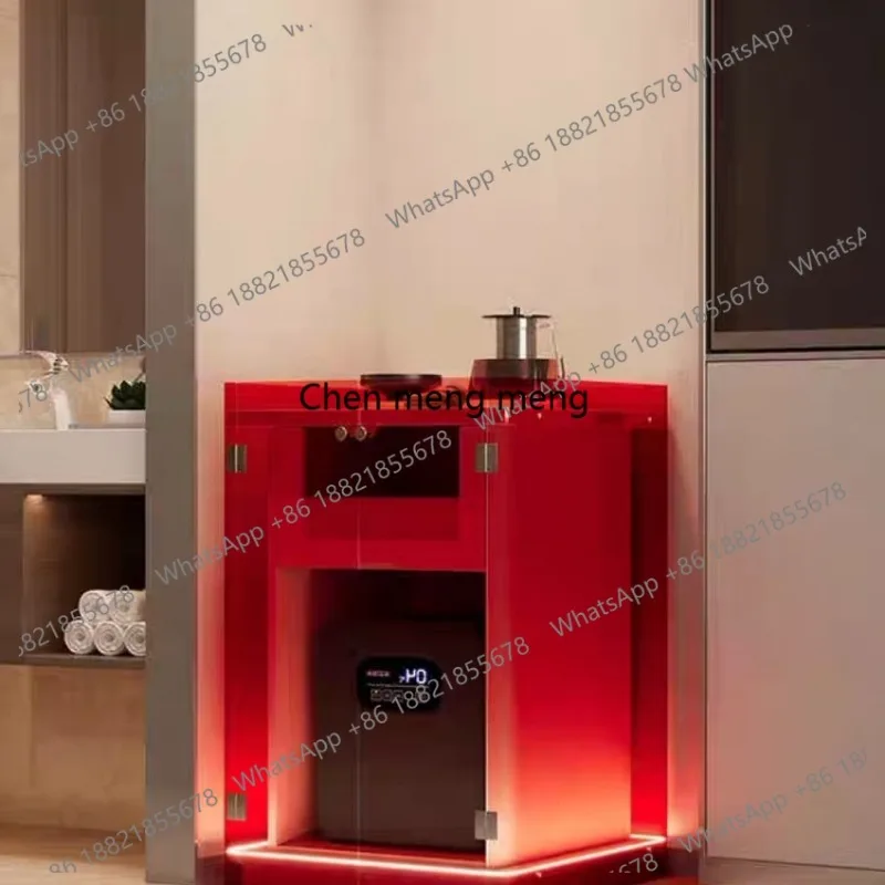 

Acrylic mini bar counter hotel homestay small locker business hotel entrance tea table